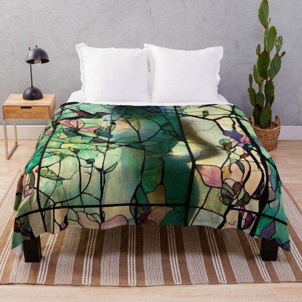 Item preview, Nouvessence - Hidden Woman with Hummingbirds and Magnolias in Art Nouveau (1944) designed and sold by sabantha.