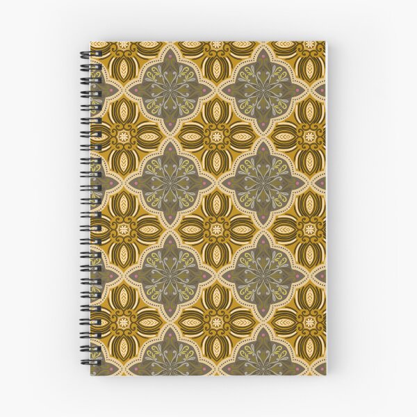 Item preview, Vintage Gold And Olive Mandala Seamless Pattern  designed and sold by Rukhscreations.