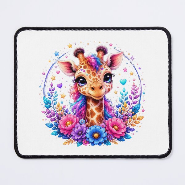 Item preview, Cute Rainbow Giraffe with Magical designed and sold by MySthore.