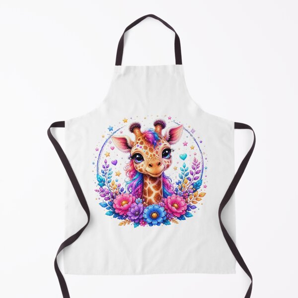 Item preview, Cute Rainbow Giraffe with Magical designed and sold by MySthore.