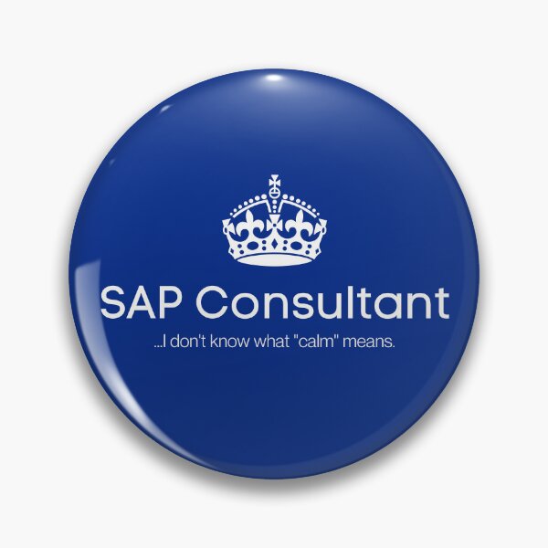 Item preview, SAP Consultant Keep Calm designed and sold by HypercareClub.