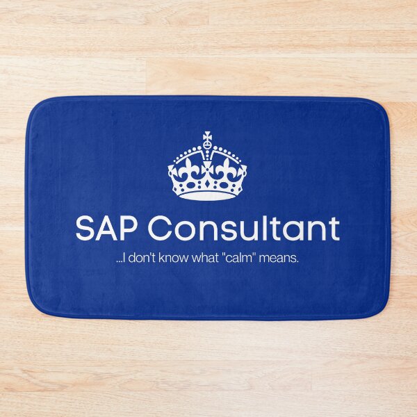 Item preview, SAP Consultant Keep Calm designed and sold by HypercareClub.
