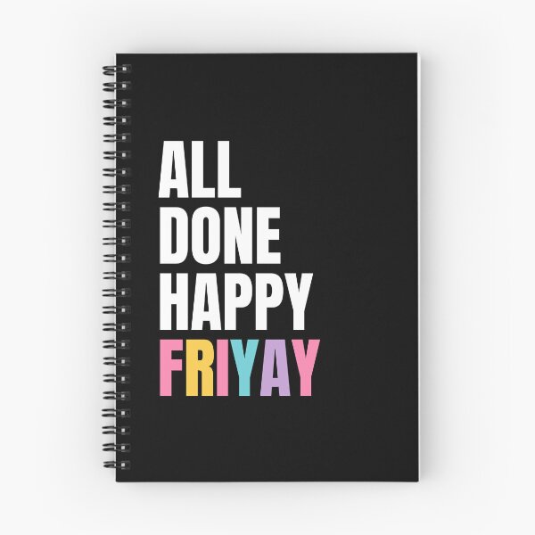 Item preview, All Done Happy Friyay – ASL SPED Teacher designed and sold by AnnSign.