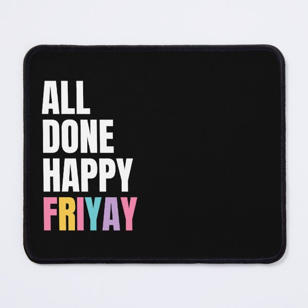 Item preview, All Done Happy Friyay – ASL SPED Teacher designed and sold by AnnSign.