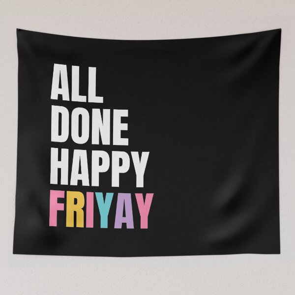 Item preview, All Done Happy Friyay – ASL SPED Teacher designed and sold by AnnSign.