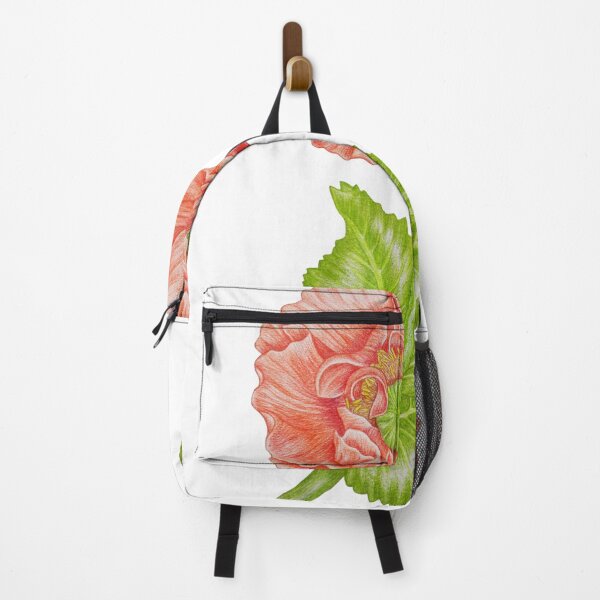 Item preview, Vintage Coral red Poppy Flower Botanical Drawing designed and sold by calmcolourprint.
