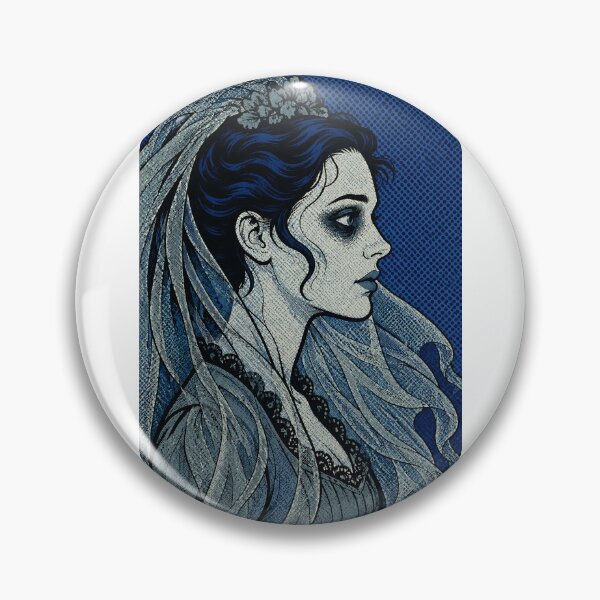 Item preview, Retro Pop Art Ghost Bride – Vintage Gothic Victorian Comic Portrait designed and sold by WolfmanProphecy.