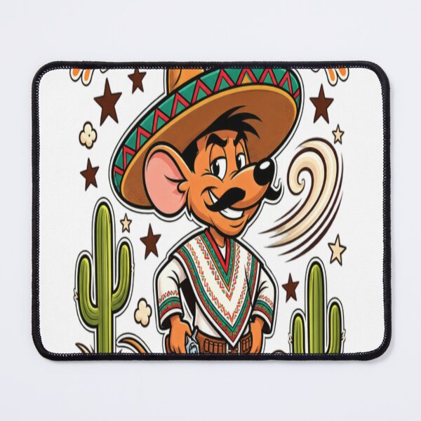 Item preview, Slowpoke Rodriguez – The Fastest Mouse in Mexico designed and sold by ActionForge.