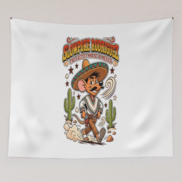 Item preview, Slowpoke Rodriguez – The Fastest Mouse in Mexico designed and sold by ActionForge.