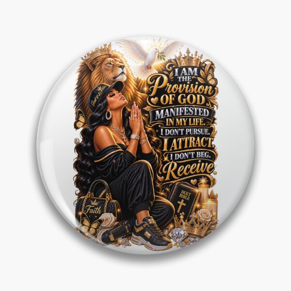 Item preview, God's Proivision Manifestation- Spiritual Praying Black Woman Art  designed and sold by LC&LCPlatform.