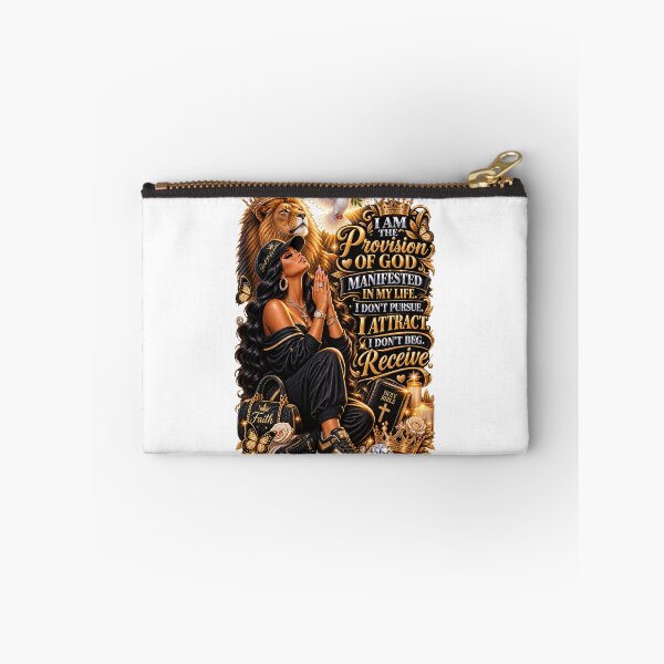 Item preview, God's Proivision Manifestation- Spiritual Praying Black Woman Art  designed and sold by LC&LCPlatform.