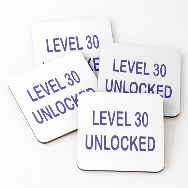 Item preview, LEVEL 30 UNLOCKED designed and sold by Kasia1987t.