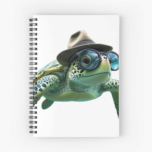 Item preview, Detective Turtle - Underwater Explorer designed and sold by ZykeArt.