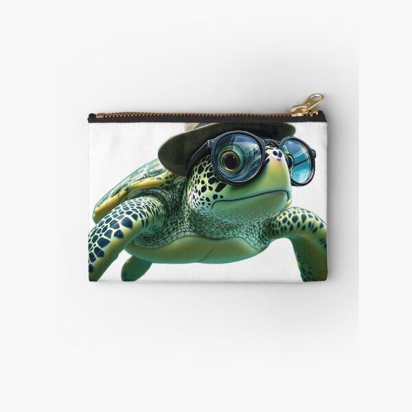 Item preview, Detective Turtle - Underwater Explorer designed and sold by ZykeArt.