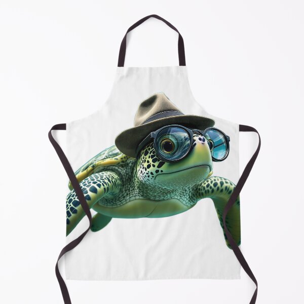 Item preview, Detective Turtle - Underwater Explorer designed and sold by ZykeArt.