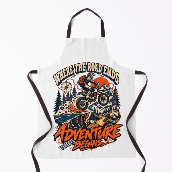 Item preview, Where the road ends, the adventure begins. designed and sold by chrishb2000.
