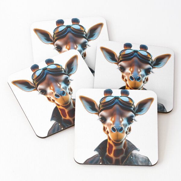 Item preview, Rebel Giraffe - Steampunk Portrait designed and sold by ZykeArt.