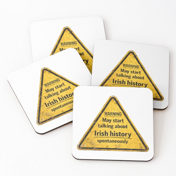 Item preview, Warning May Start Talking About Irish History Funny Design. designed and sold by The-T-In-Retro.