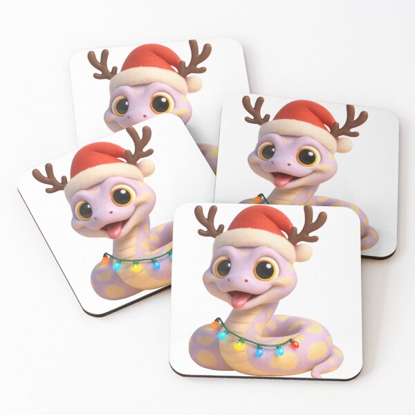 Item preview, Lavender Albino Ball Python Christmas Lights designed and sold by Sillytoe.