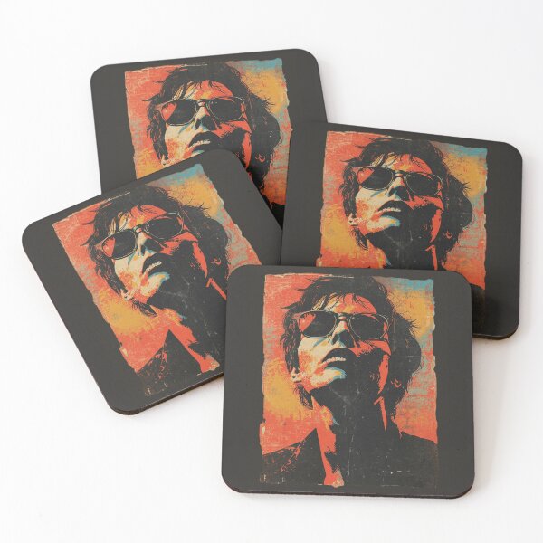 Item preview, Post Punk Rockstar Portrait designed and sold by ERODED SELF.
