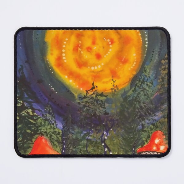 Item preview, Moonlit Mushrooms designed and sold by MKHENSON.