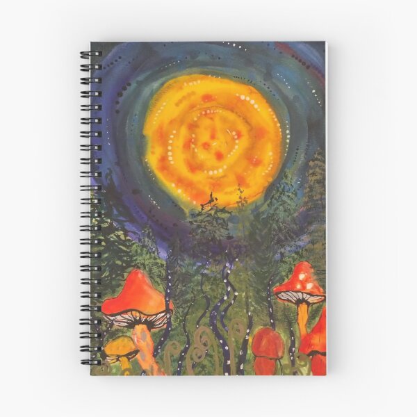 Item preview, Moonlit Mushrooms designed and sold by MKHENSON.
