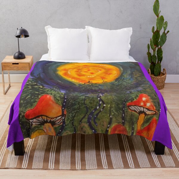 Item preview, Moonlit Mushrooms designed and sold by MKHENSON.