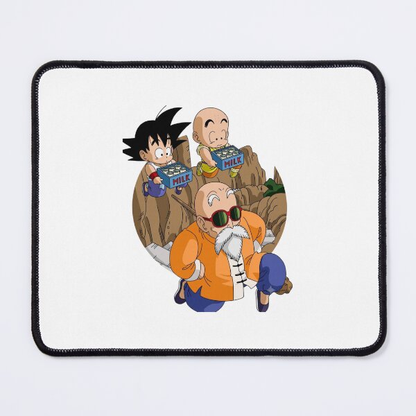 Item preview, Funny Dragon Ball Goku Krillin Milk Delivery Master Roshi designed and sold by FreakToons.