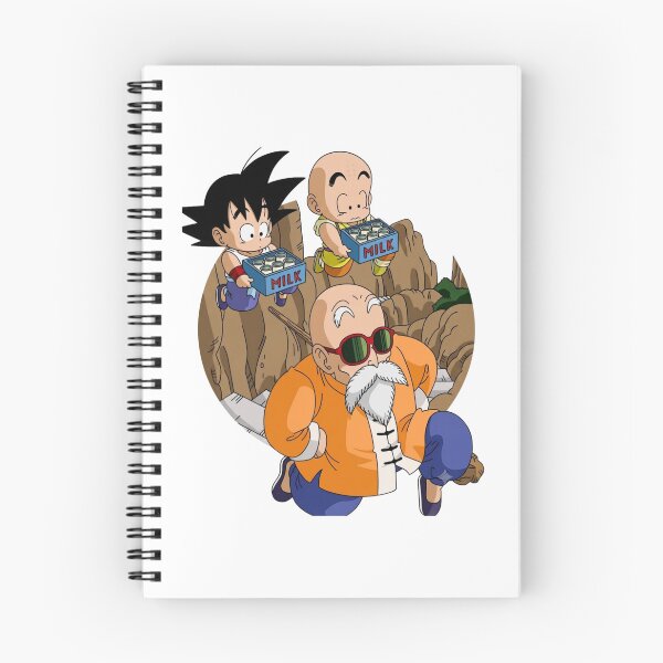 Item preview, Funny Dragon Ball Goku Krillin Milk Delivery Master Roshi designed and sold by FreakToons.