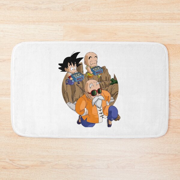 Item preview, Funny Dragon Ball Goku Krillin Milk Delivery Master Roshi designed and sold by FreakToons.