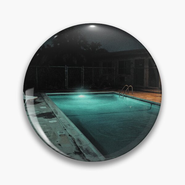 Item preview, Empty Motel Pool At Night Liminal Space designed and sold by The Mellonaire.
