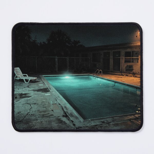 Item preview, Empty Motel Pool At Night Liminal Space designed and sold by The Mellonaire.