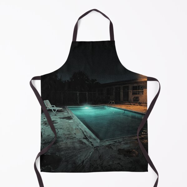 Item preview, Empty Motel Pool At Night Liminal Space designed and sold by The Mellonaire.