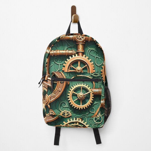 Item preview, Gears and Pipes Steampunk Mechanical designed and sold by Retro Art Factory.