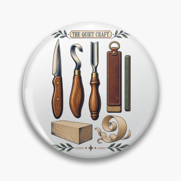 Item preview, Whittling Hobbyist and Rustic Wood Carving Club designed and sold by AMICO77.