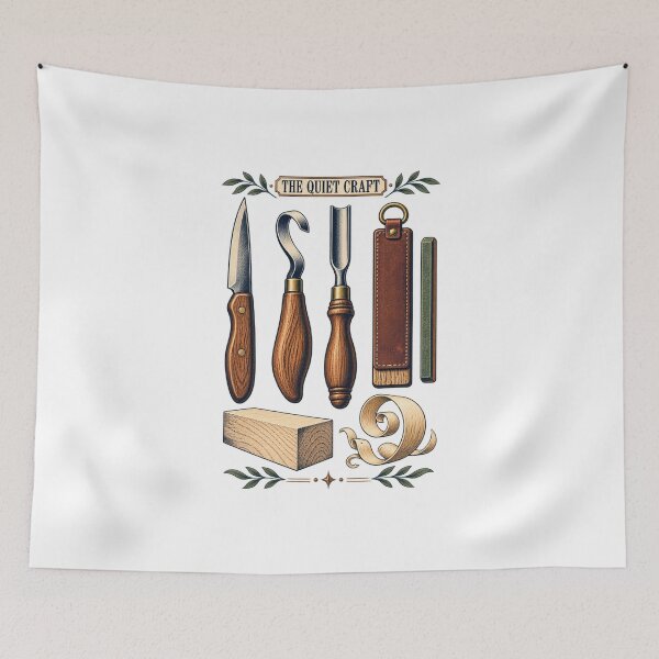 Item preview, Whittling Hobbyist and Rustic Wood Carving Club designed and sold by AMICO77.