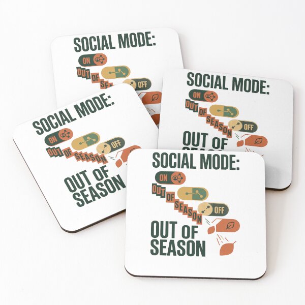 Item preview, Social Mode Out of Season designed and sold by SignumShop.