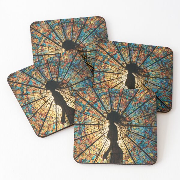 Item preview, Nouvessence - Hidden Woman Behind a Stained Glass Rosette (25/44) designed and sold by sabantha.