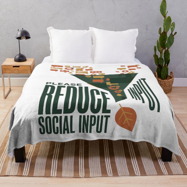 Item preview, Please Reduce Social Input designed and sold by SignumShop.