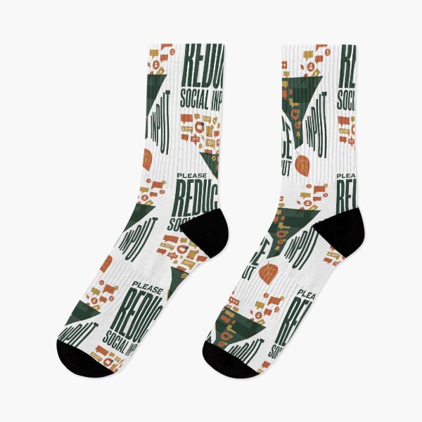 Item preview, Please Reduce Social Input designed and sold by SignumShop.