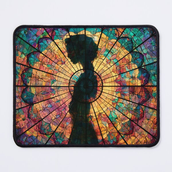 Item preview, Nouvessence - Hidden Woman Behind a Stained Glass Rosette (26/44) designed and sold by sabantha.