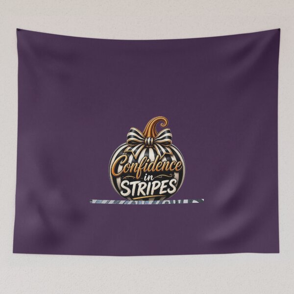 Item preview, Wild Stripes, Bold Confidence – Halloween Pumpkin designed and sold by annenambiro.