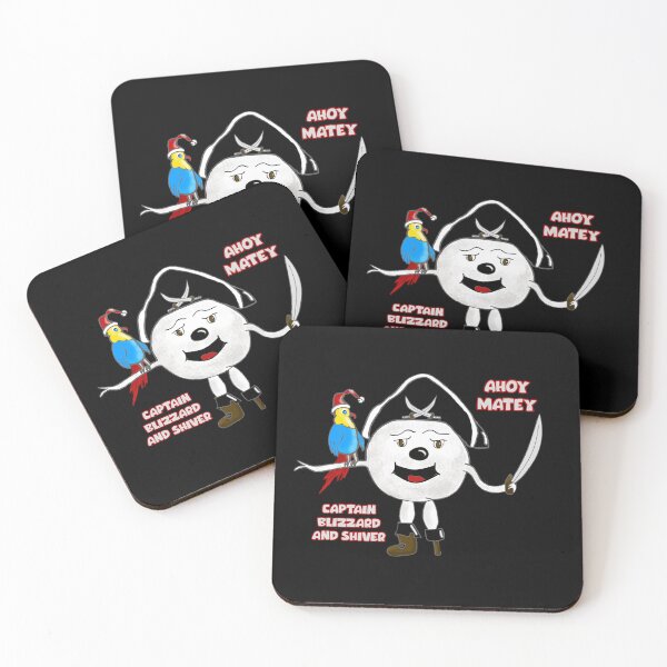 Item preview, Fun Flakes Collection - Captain Blizzard and Shiver designed and sold by Design By Color.