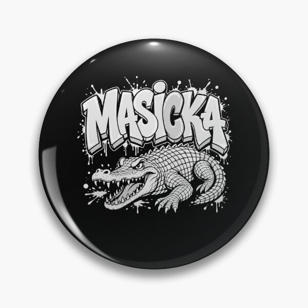 Item preview, Masika Crocodile Graphic  designed and sold by freshwear design.