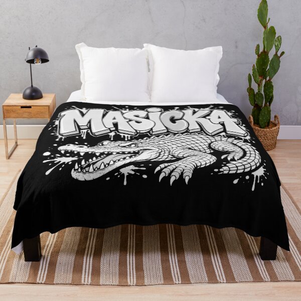 Item preview, Masika Crocodile Graphic designed and sold by freshwear design.