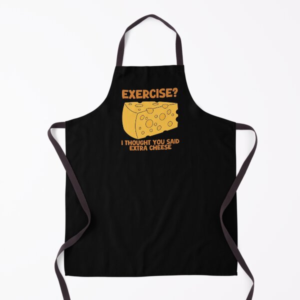 Item preview, Funny Exercise Extra Cheese T-Shirt Graphic, Cute Cartoon Cheese Wedge Design designed and sold by Hallowed Artistry.