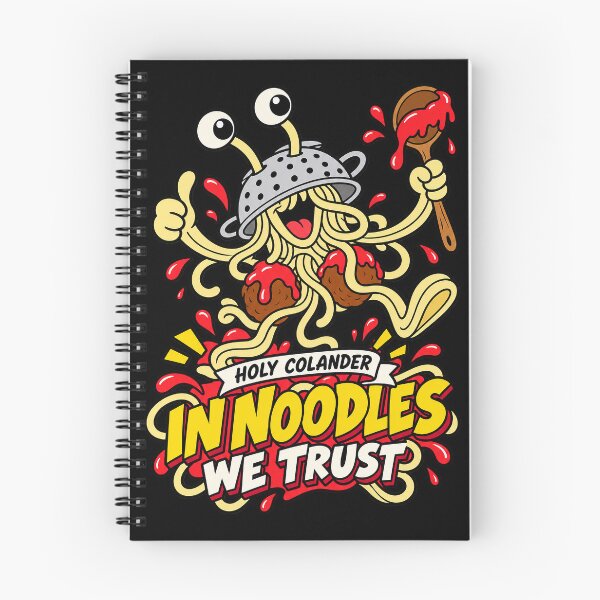 Item preview, Holy Colander | In Noodles We Trust | Flying Spaghetti Monster designed and sold by 3nine.