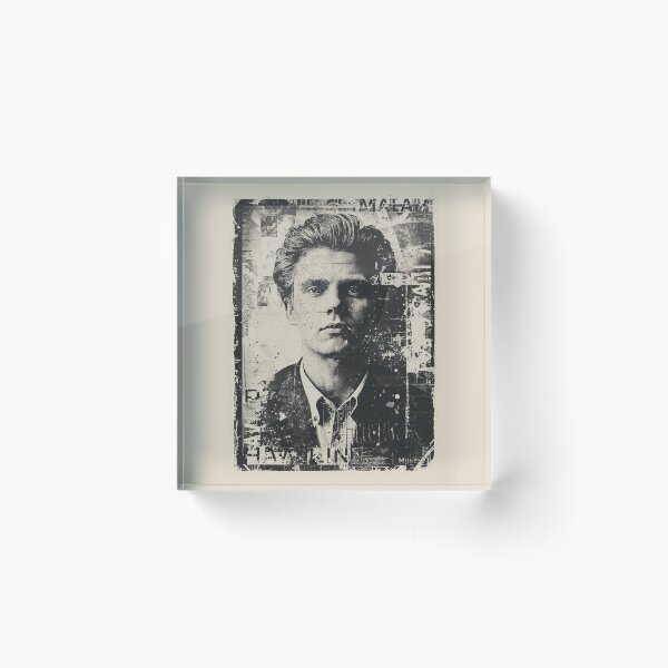 Item preview, Retro Zine Portrait Distressed Punk Collage Art designed and sold by ERODED SELF.