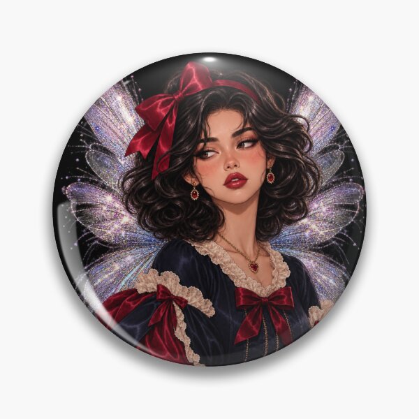 Item preview, Dark Fairy Gothic Fantasy Girl designed and sold by DesignByKhayal.