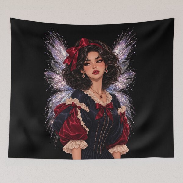 Item preview, Dark Fairy Gothic Fantasy Girl designed and sold by DesignByKhayal.